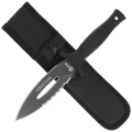 Nóż K25 RK-32607 Boot Knife Rubber Black, Titanium 7Cr17Mov-2 60795 