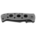 Nóż składany K25 RK-19221 Rubbered Black Aluminium, Black Titanium 7Cr17Mov-3 60800 