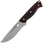 Nóż myśliwski Martinez Albainox Brown Micarta, Satin 3Cr13Mov (32770)
