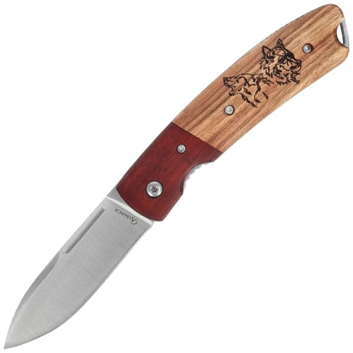 Nóż składany Martinez Albainox Wolf Zebra Wood, Satin 3Cr13Mov (25079GR620)-1 60814 