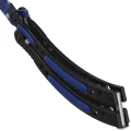 Nóż motylek Martinez Albainox Balisong Blue ABS/Black Steel, Colorful Blue 3Cr13Mov (02129)-5 60824 