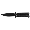 Nóż motylek Martinez Albainox Balisong Black Steel, Black 3Cr13Mov (02206)-2 60825 