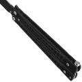 Nóż motylek Martinez Albainox Balisong Black Steel, Black 3Cr13Mov (02206)-5 60825 