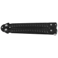 Nóż motylek Martinez Albainox Balisong Black Steel, Black 3Cr13Mov (02206)-6 60825 