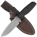 Nóż LionSteel Acha Black Burlap Micarta, Satin M390 by Molletta (AH BLB)-2 60827 