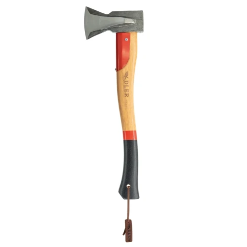 Siekiera rozłupująca Adler Short Splitter Black / Red Hickory Wood, C45 Carbon Steel (230.0H125A011)-1 60848 