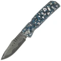 Nóż składany Maserin 502 Power Frost FatCarbon, MagnaCut Damascus by Sergio Consoli (502/DM)-1 60849 