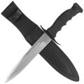 Nóż Muela 95-191 Black Rubber, Satin 420H-2 60856 