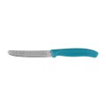 Nóż kuchenny Victorinox Swiss Classic 6.7834.C1 ząbkowany z zaokrąglonym czubkiem zielony- 60869 