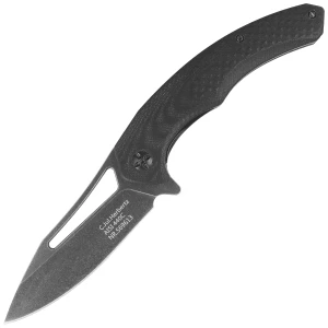 Nóż składany Herbertz CJH Black G10, Black Stonewashed 440C (569613) EDC