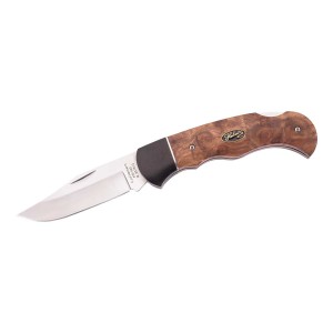 Nóż składany Herbertz CJH Burl Wood, Satin 420 (337612)EDC