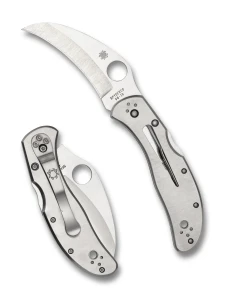 Nóż składany Spyderco Harpy Stainless Steel, Satin VG-10 (C08P)