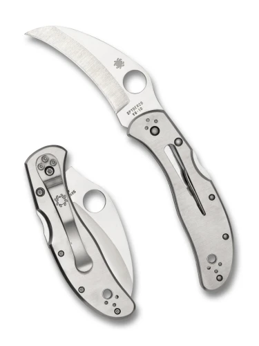 Nóż składany Spyderco Harpy Stainless Steel, Satin VG-10 (C08P)-1 60955 