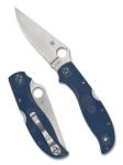 Nóż składany Spyderco Stretch 2 XL Lightweight Cobalt Blue FRN, Satin CPM SPY27 by Sal Glesser (C258PCBL)  EDC 
