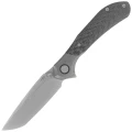 Nóż składany Bestech Constellation Grey Titanium/3K Twill Weave Skin Carbon Fiber, Bead Blasted/Stonewashed MagnaCut by Munko Knives (BT2501D)-1 60971 