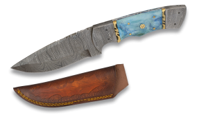Nóż Martinez Albainox Blue Bone, Damascus 256 Layers (32567)