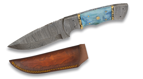 Nóż Martinez Albainox Blue Bone, Damascus 256 Layers (32567)-1 60979 