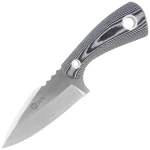Nóż na szyję K25 Boot Knife Black/White G10, Satin 7Cr17Mov (32561)