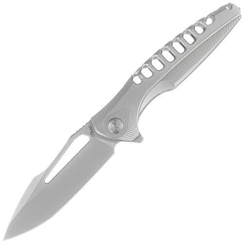 Nóż składany RikeKnife Thor 5 Gray Titanium, Satin M390 (RK-Thor5-P)-1 60995 