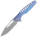 Nóż składany RikeKnife Thor 5 Blue Titanium, Satin M390 (RK-Thor5-B)-1 60996 