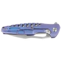 Nóż składany RikeKnife Thor 5 Blue Titanium, Satin M390 (RK-Thor5-B)-2 60996 