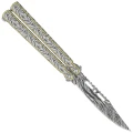 Nóż motylek Martinez Albainox Classic Damask Stainless Steel, Damascus Pattern 3Cr13MoV (02236)-3 60998 
