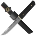 Sztylet japoński Martinez Albainox Ebony Wood, Damascus (32701)-2 61005 