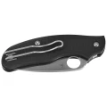 Nóż składany Spyderco Metropolitan Lightweight Black FRN, Satin M398 by Sal Glesser (C213PBK)-2 61018 