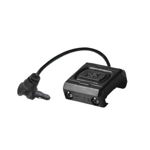 Unity Tactical - Włącznik żelowy na kablu ModButton Lite - Crane Laser - 4,5" - Czarny - MBL-BLK-CL-4.5-1 61051 
