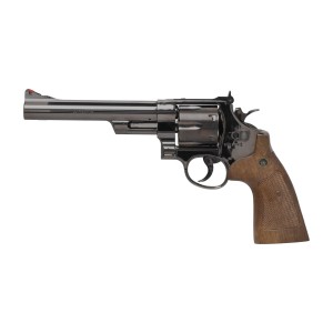 Rewolwer wiatrówka Smith&Wesson M29 4,5 mm 6,5" z kaburą ze skóry ekologicznej