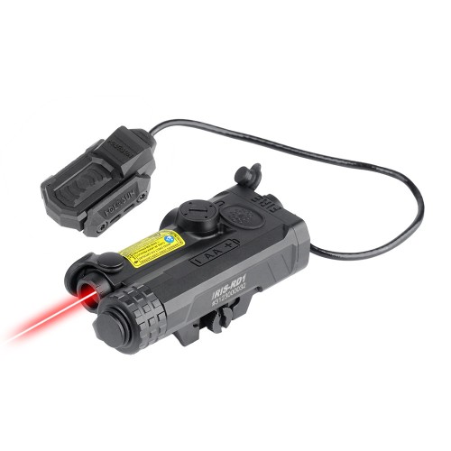 Holosun - Laserowy wskaźnik celu Iris - Aluminium - Czerwony laser - Czarny - IRIS-RD1-1 61108 