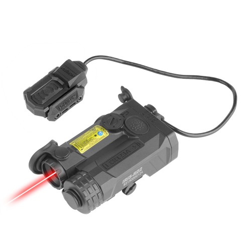 Holosun - Laserowy wskaźnik celu Iris - Aluminium - Czerwony/IR laser - Czarny - IRIS-RD2-1 61111 