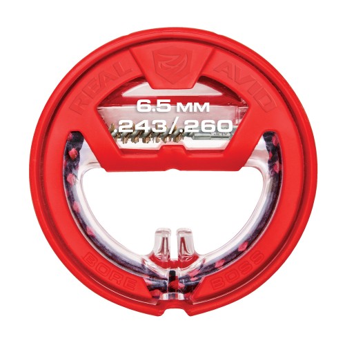 Real Avid - Wycior sznurowy do czyszczenia przewodu lufy Bore Boss - .243/.260/6,5 mm - AVBB243-1 61116 