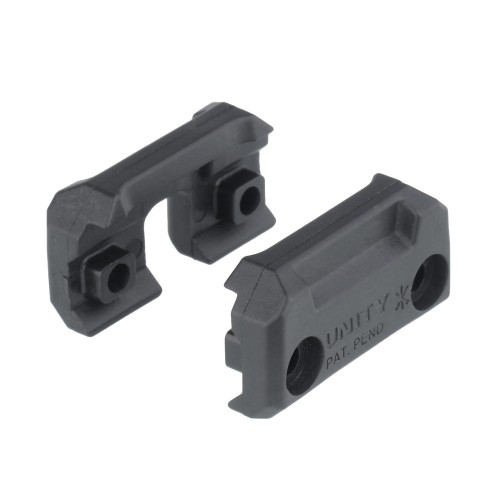 Unity Tactical - Wymienna nakładka na włącznik żelowy ModButton Lite Guard Set - Czarny - MBL-GRD-BLK-1 61134 