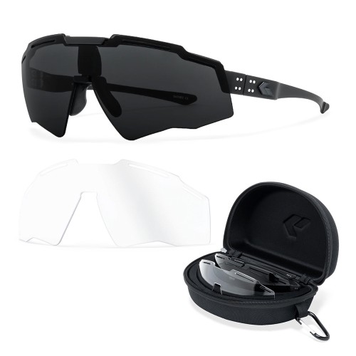 Gatorz - Okulary balistyczne Blastshield B2 - ANSI Z87+ - Dwa wizjery - Anti-Fog - GZ-16-396-1 61213 