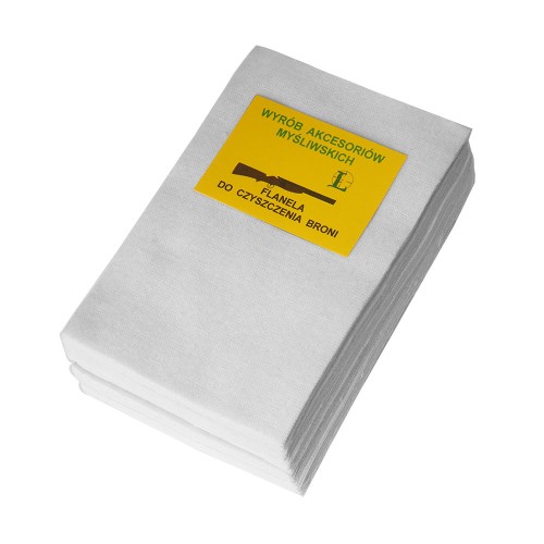Łuszczek - Flanela do czyszczenia broni 10x15cm - 50 sztuk - 4-008-1 61254 