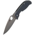 Noz-Spyderco-Polestar-G-10-Grey-Plain-EDC-Wojskowy-5.jpg