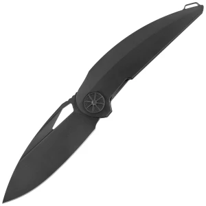 Nóż składany Rike Knife Tissot 2 Black DLC Titanium, Black DLC M390 (RK-Tissot 2-B) EDC 
