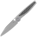 Nóż składany Rike Knife Baidi S Titanium/Carbon Fiber, Bead Blasted M390 (RK-Baidi-S-P/BCF)-1 61409 