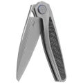 Nóż składany Rike Knife Baidi S Titanium/Carbon Fiber, Bead Blasted M390 (RK-Baidi-S-P/BCF)-6 61409 
