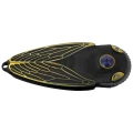 Nóż składany Rike Knife RK Cicada-DG Dark Gray / Gold Titanium, Bead Blasted M390-2 61415 