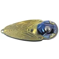 Nóż składany Rike Knife RK Cicada-G Gold Titanium, Bead Blasted M390-2 61416 
