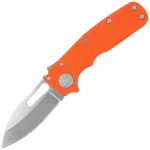 Nóż składany Demko Shark Cub Slicer Shark Orange G10, Stonewashed CPM 20CV by Andrew Demko (SC-20CV-ORG10-SS)