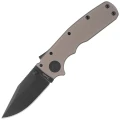 Nóż składany Demko Shark Cub Stealth Clip Point Artillery Gray Aluminium, Black DLC CPM20CV by Andrew Demko (SC-20CV-ALUM-AG-CP)-1 61450 