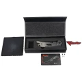 Nóż składany Reate PL-7 Green / Black Micarta, Black PVD Nitro-V (PL-7 GRBKM PVD)-3 61456 
