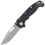 Nóż składany Demko MG AD20S Clip Point Black G10, Stonewashed MagnaCut by Andrew Demko (MGAD20S-MAG-BKG10-CP)