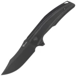 Nóż składany Reate Jack Jr. Black Aluminium, Black DLC S30V (Jack Jr. BKAL DLC BKAL)