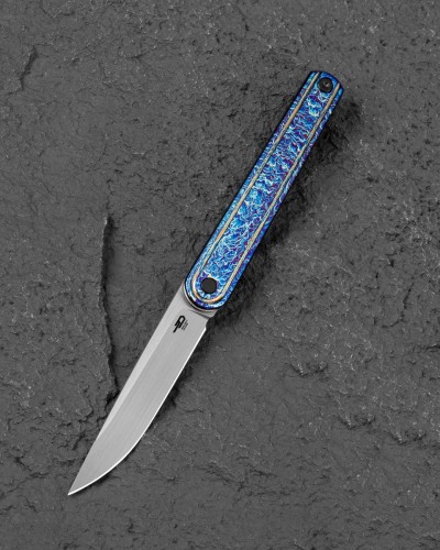 Nóż składany Bestech Ink Anodizing Titanium, Satin MagnaCut by Denis Simonutti (BT2502E)-1 61503 