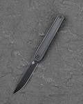 Nóż składany Bestech Ink Black Titanium, Black PVD / Stonewashed MagnaCut by Denis Simonutti (BT2502D) EDC
