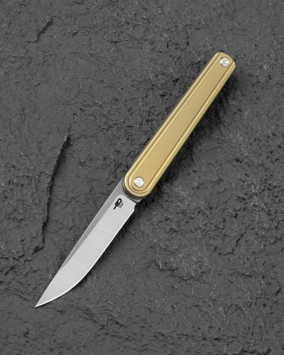 Nóż składany Bestech Ink Bronze Titanium, Satin / Stonewashed MagnaCut by Denis Simonutti (BT2502B)-1 61506 